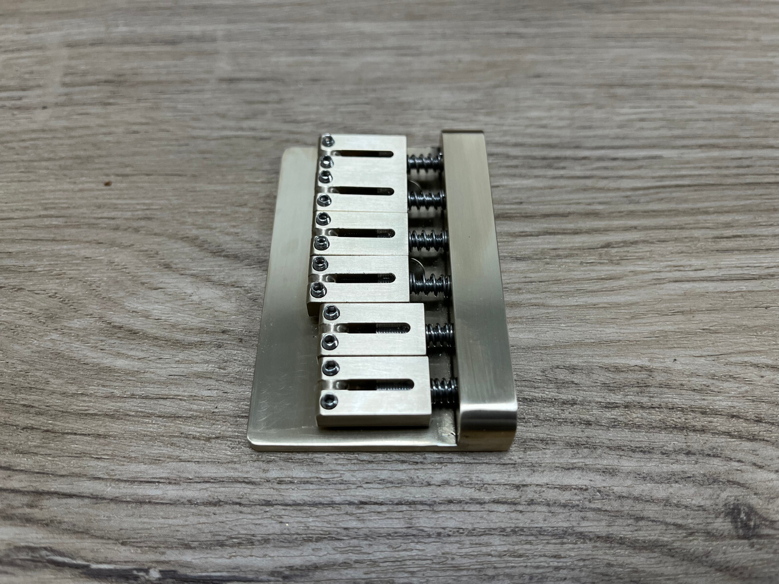 American Stratocaster Hardtail Bridge CNC Machined w/ all brass 2 1/16" — view 3