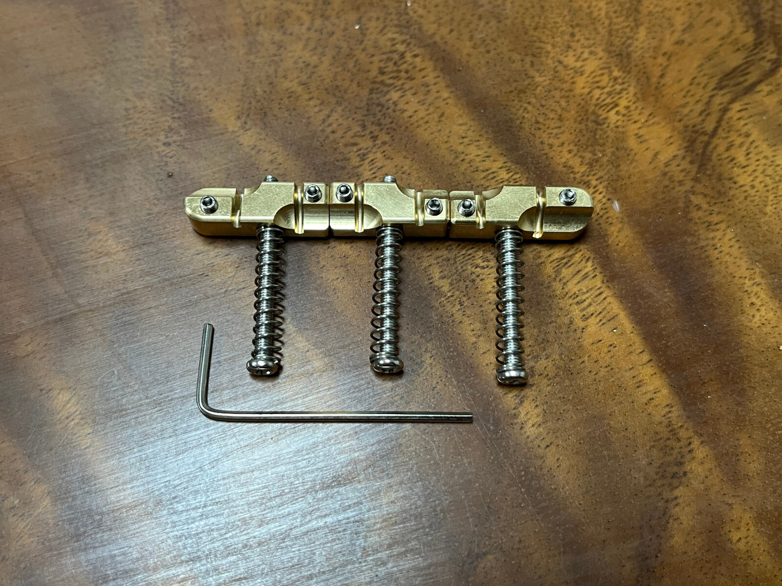 Aumsen Tele Conversion Bridge Compensated Brass Telecaster Saddles — Aumsen CNC-machined bridges & tailpieces