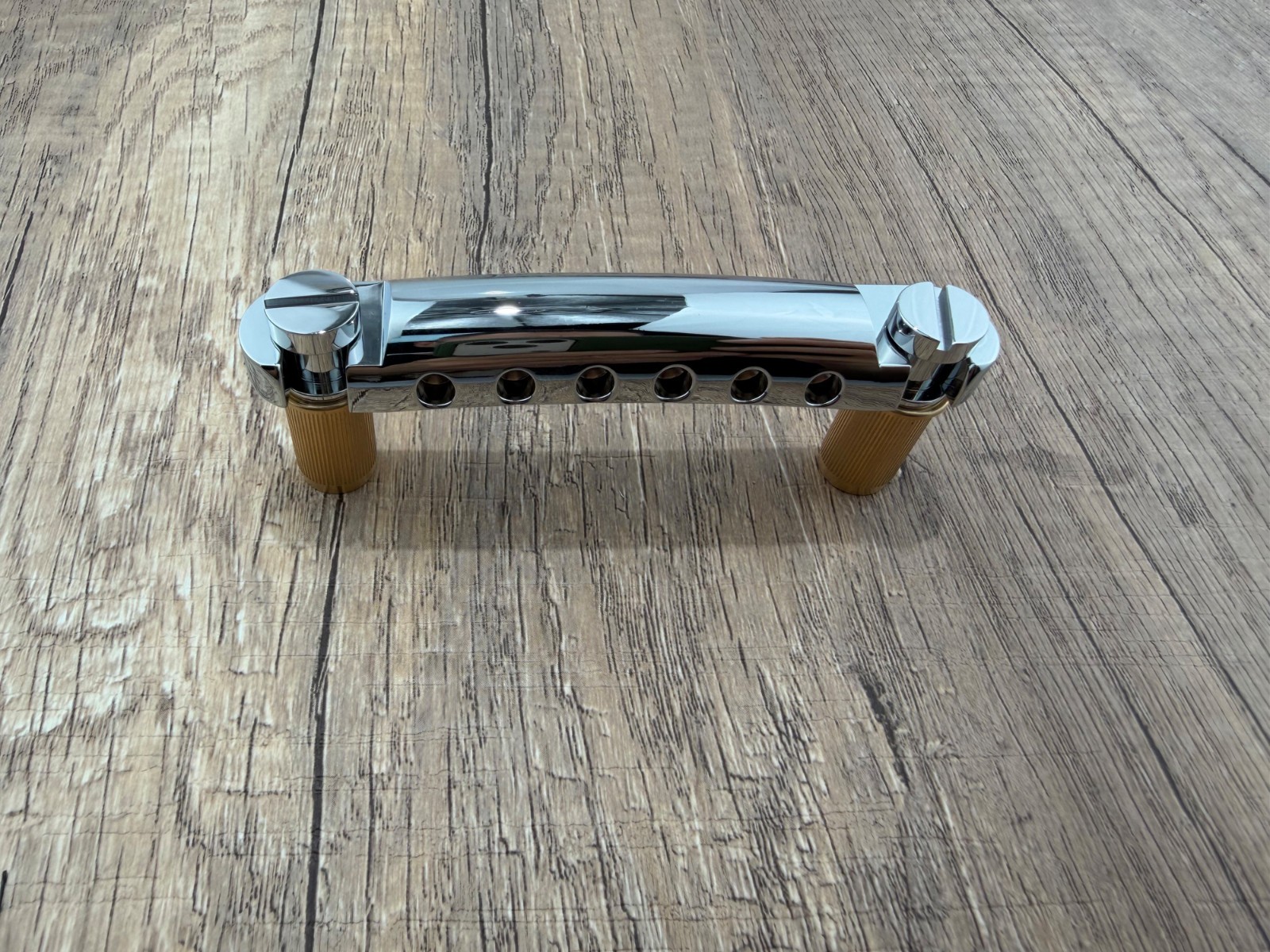 AUMSEN Brass Stop Tailpiece Chrome With Metric Studs Chrome — view 3