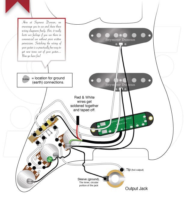 Fender Stratocaster Custom Modern, Bridge Tone Wiring Harness, 5-Way — A250K Philips 0.022 — view 6
