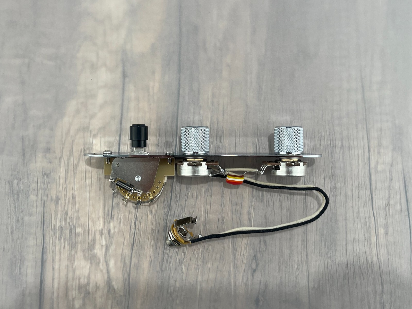 Modern Telecaster Wiring Harness Upgrade - AUMSEN — A250K Philips 0.022 — view 2