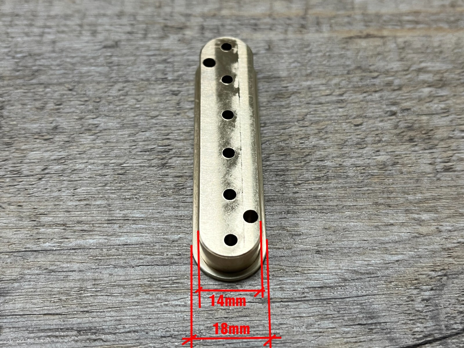 Brass Ferrule Block - Upgrade 10.5-10.8-11.2 — 2 1/8" — view 3