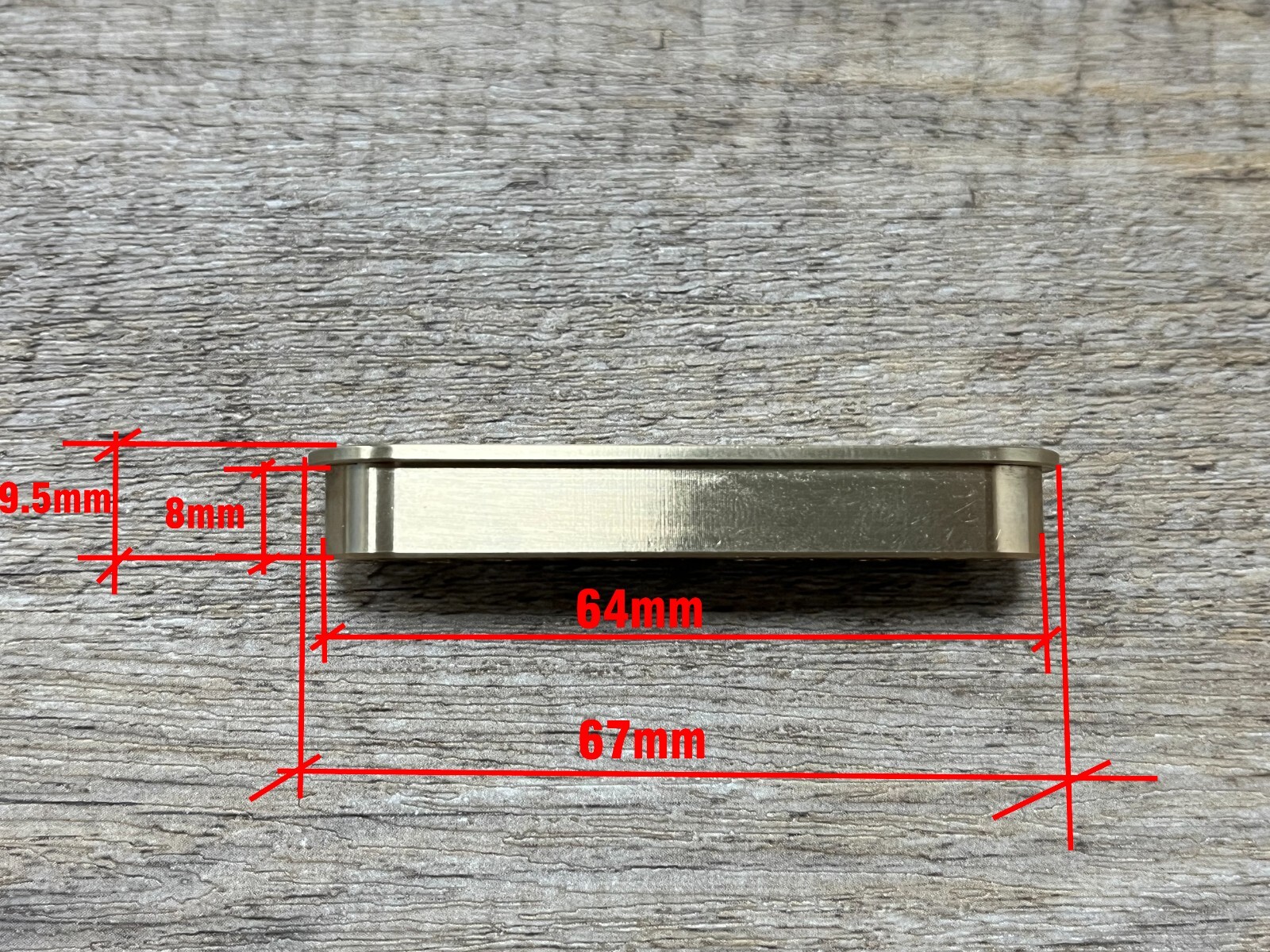 Brass Ferrule Block - Upgrade 10.5-10.8-11.2 — 2 1/8" — view 4
