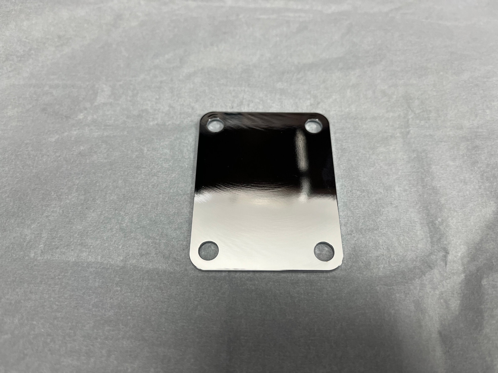 aluminium Guitar Neck Plates-Jimi Hendrix-Chrome for fender — view 5