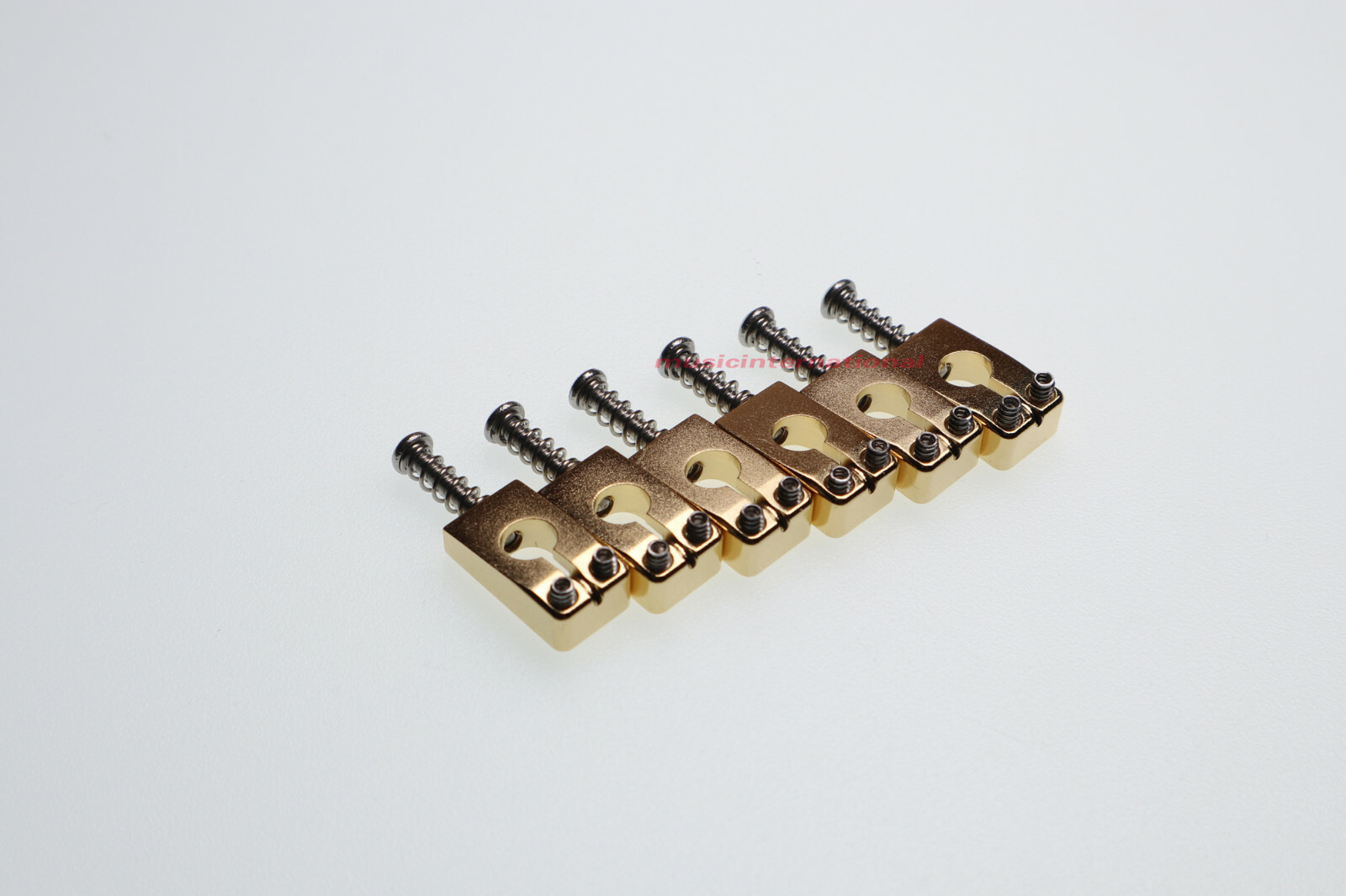 PRS Style Brass Saddles- Strat, Tele, 2-1/16" 10.5mm — Aumsen guitar part