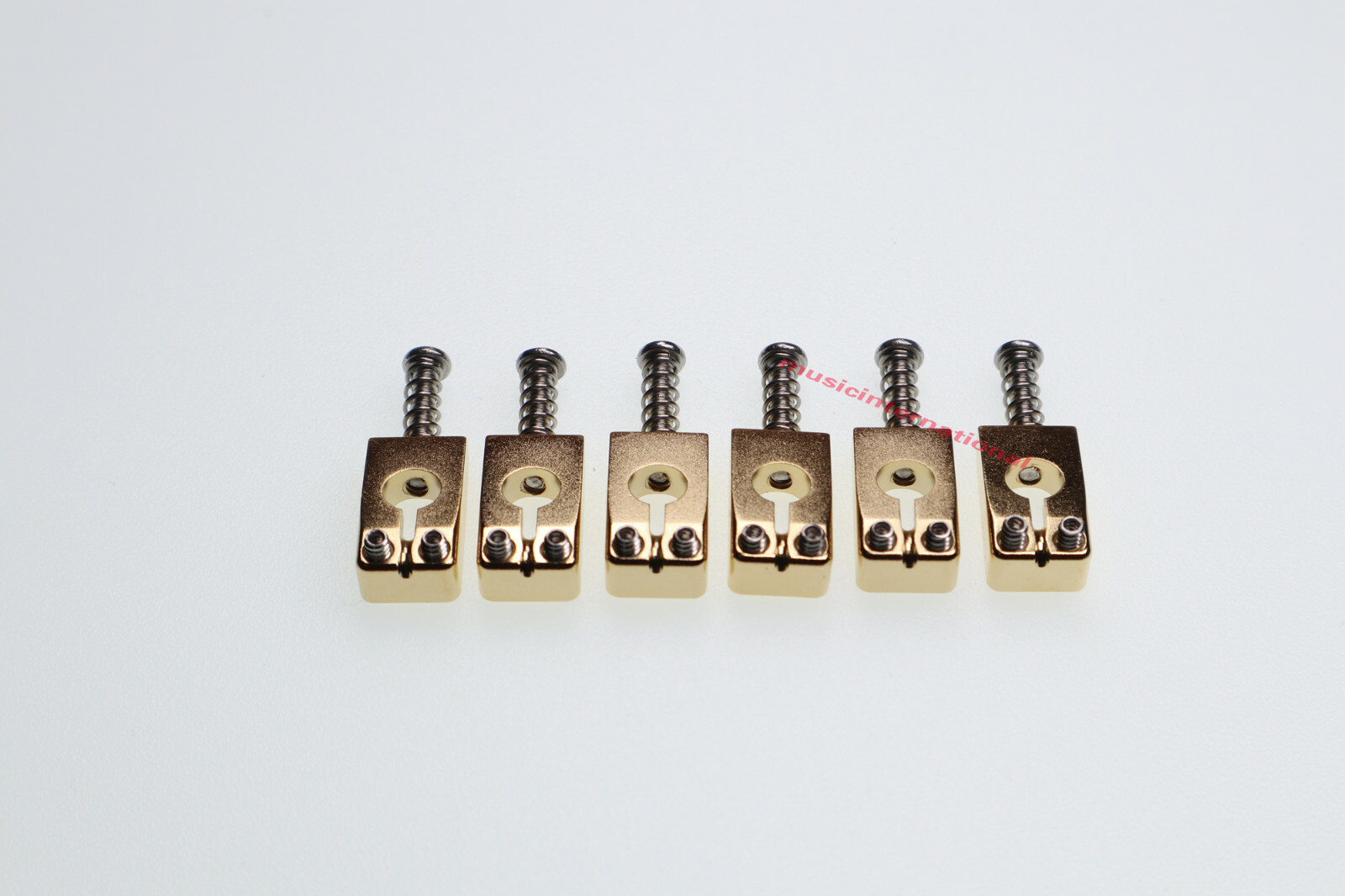 PRS Style Brass Saddles- Strat, Tele, 2-1/16" 10.5mm — view 3