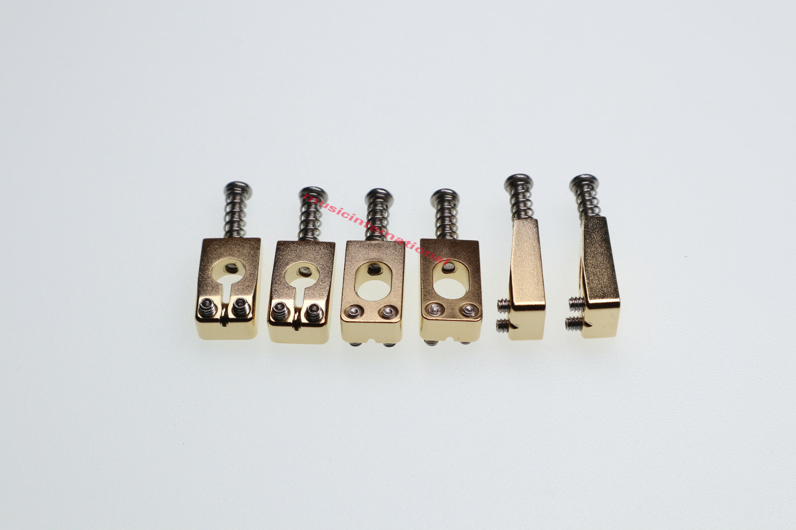 PRS Style Brass Saddles- Strat, Tele, 2-1/16" 10.5mm — view 5