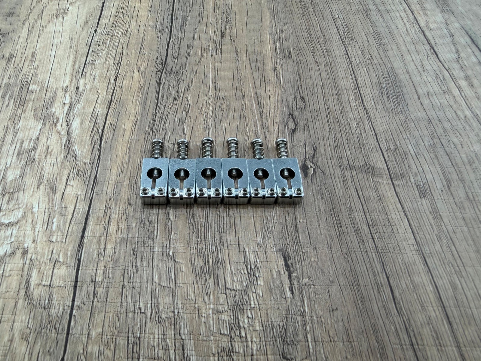 PRS Style stainless steel saddles - Strat, Tele, 2-1/16" 10.5mm — view 2