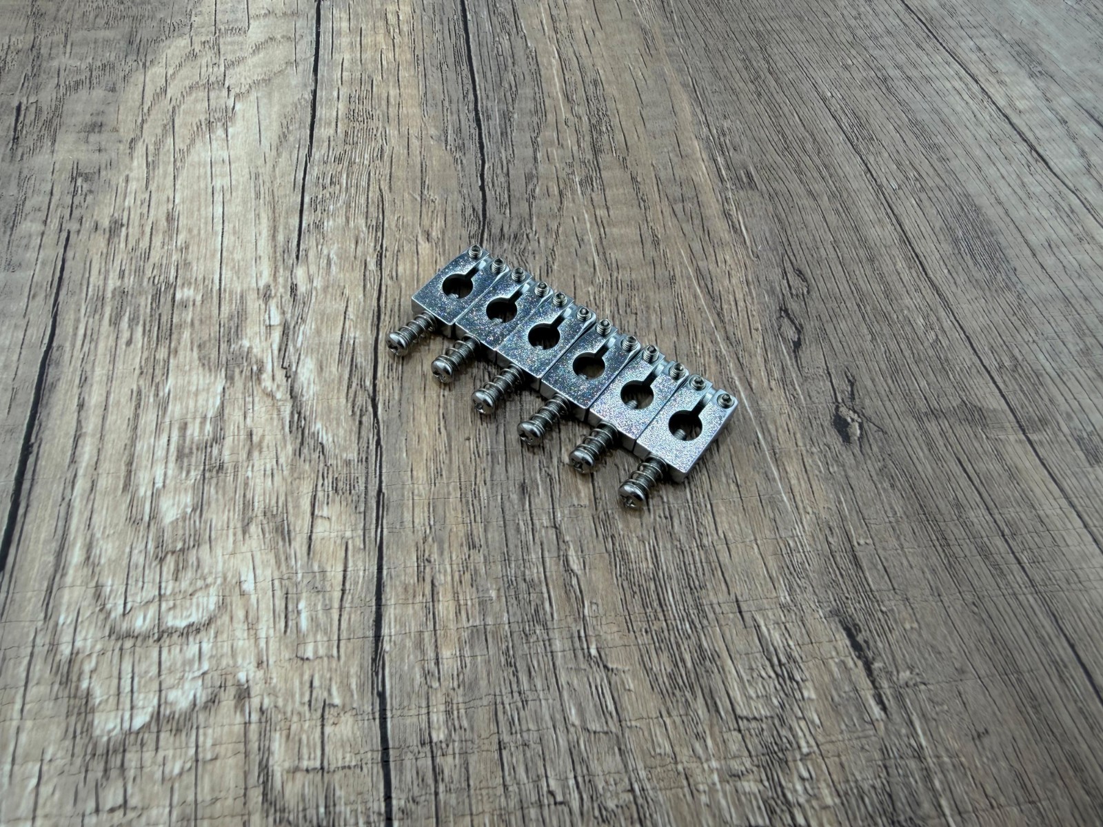 PRS Style stainless steel saddles - Strat, Tele, 2-1/16" 10.5mm — view 4