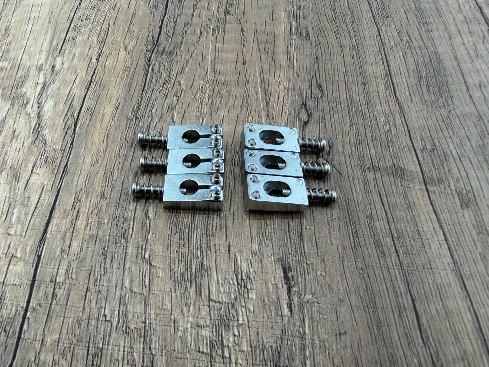 PRS Style stainless steel saddles - Strat, Tele, 2-1/16" 10.5mm — view 5