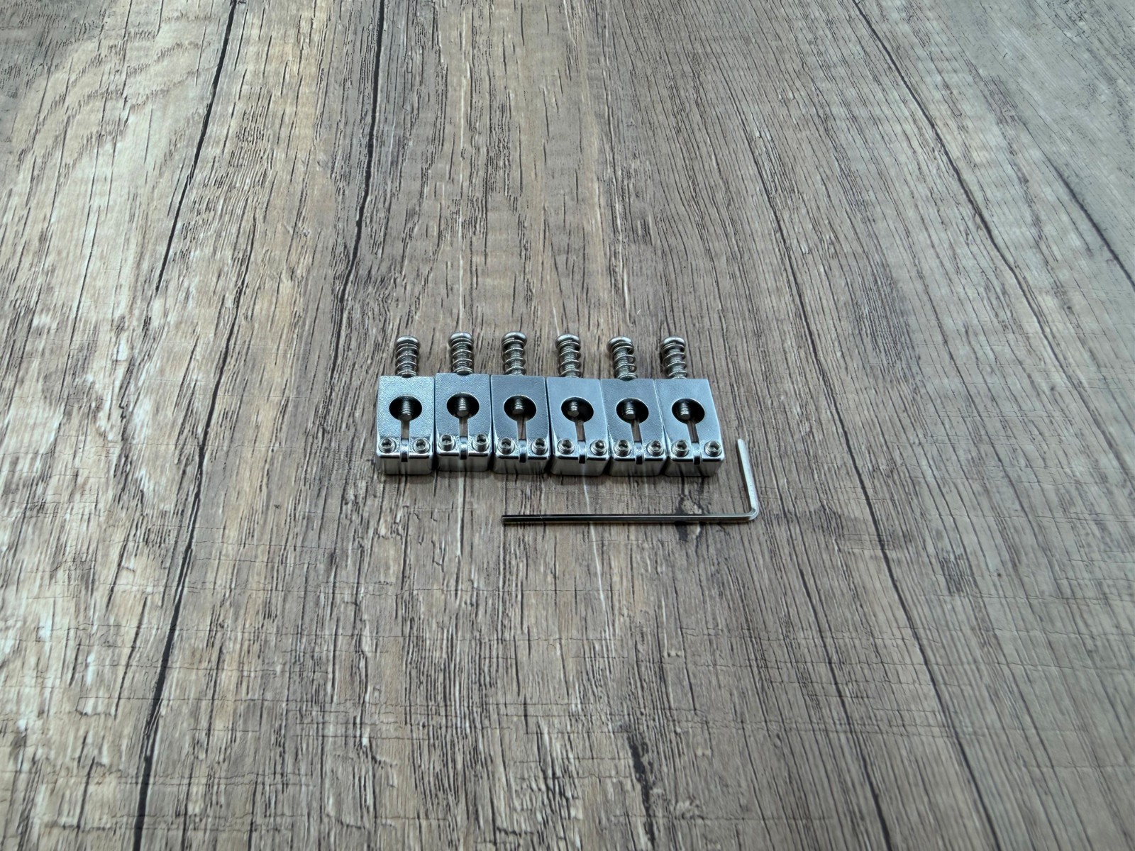 PRS Style stainless steel saddles - Strat, Tele, 2-1/16" 10.5mm — view 6