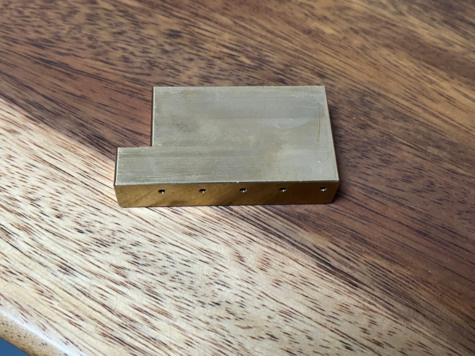 AUMSEN Fat Brass L Shape Tremolo Block 32mm — view 4