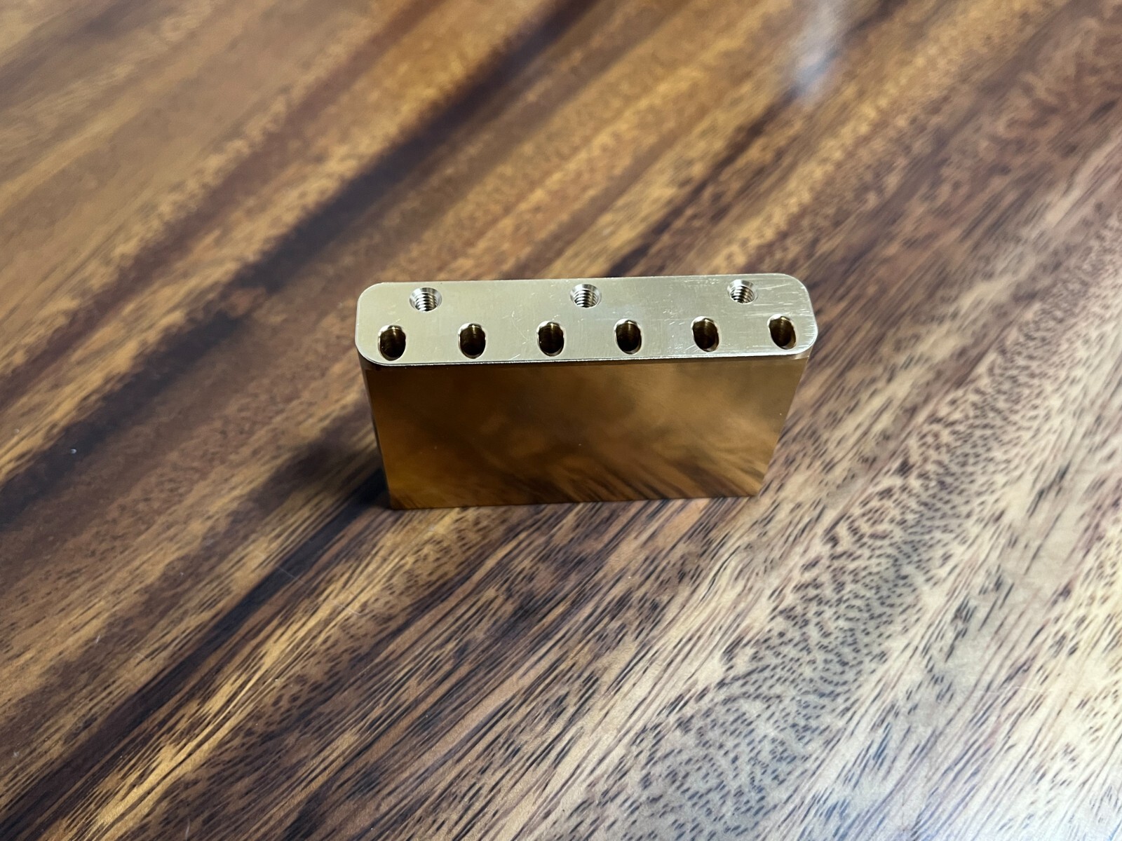 Brass Tremolo Block for Gotoh 510 FE/BS - 37mm or 42mm — 37mm — view 4