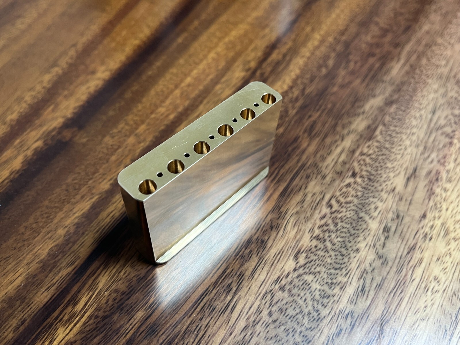 Brass Tremolo Block for Gotoh 510 FE/BS - 37mm or 42mm — 37mm — view 5